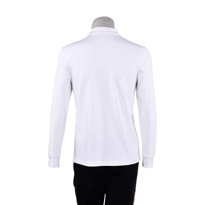 100% ผ้าใบ / 95% 5% สเปนเด็กซ์ โปโล เสื้อแขนสั้นชาย