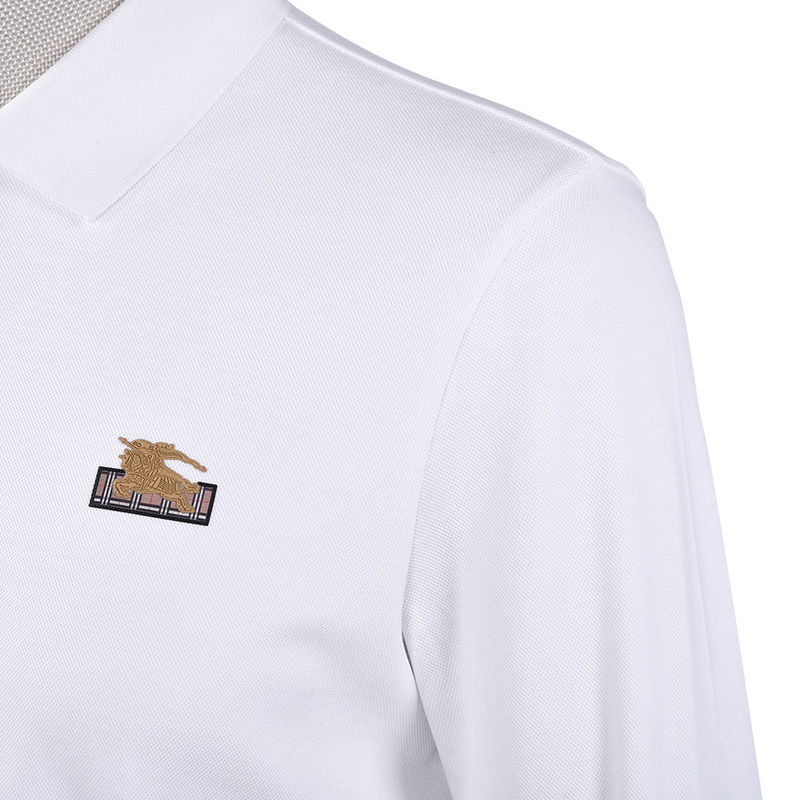 100% ผ้าใบ / 95% 5% สเปนเด็กซ์ โปโล เสื้อแขนสั้นชาย