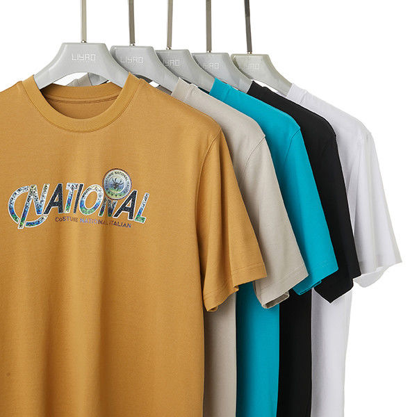 ชุดเสื้อยืดขนาดใหญ่ ผู้หญิงแบบธรรมดา สะดวกต่อผิวหนัง 200 กรัม S-6XL