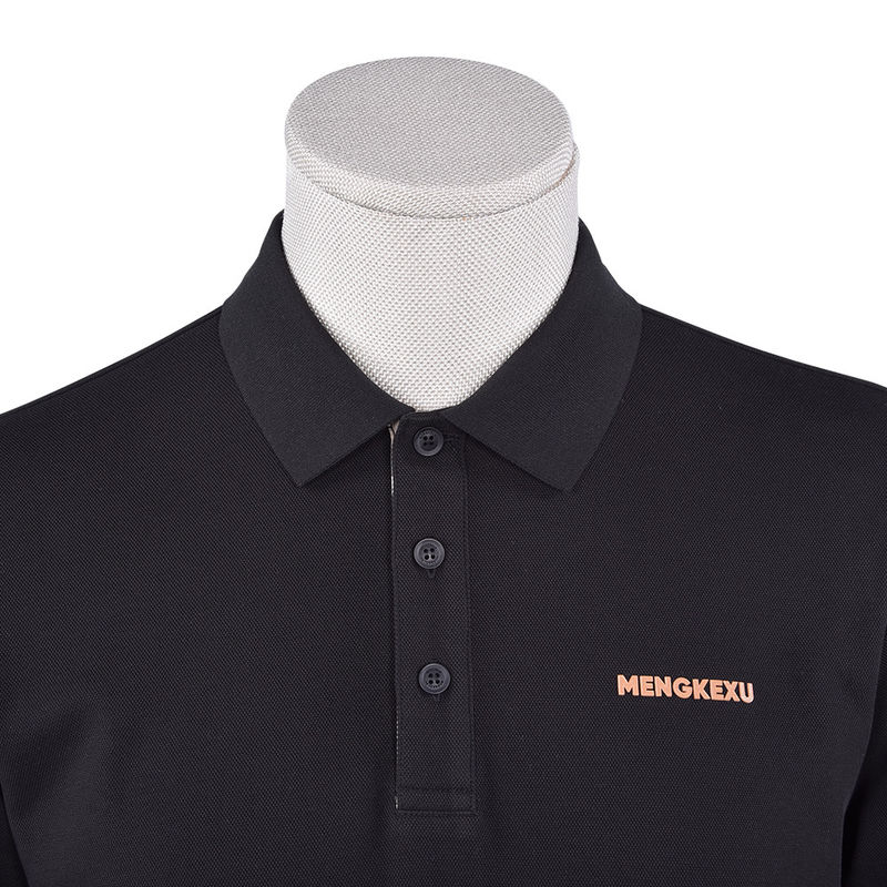 โมเดอร์โลโก้ เสื้อโปโลตามสั่ง เสื้อคอแขนยาวยาวยาวของผู้ชาย