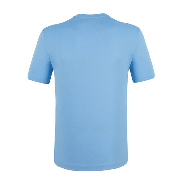 OEM ODM 100% เสื้อผ้าแขนสั้น 300 Gsm พร้อมโลโก้ตามสั่ง