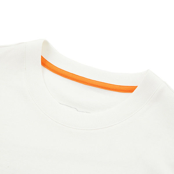 เสื้อครูเน็คสําหรับผู้ชายในผ้าผ้า 100% และ 250 gsm