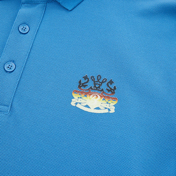 95% โพลิเอสเตอร์ 5% สเปนเด็กซ์ เนื้อผ้า เสื้อโปโลกอล์ฟชาย