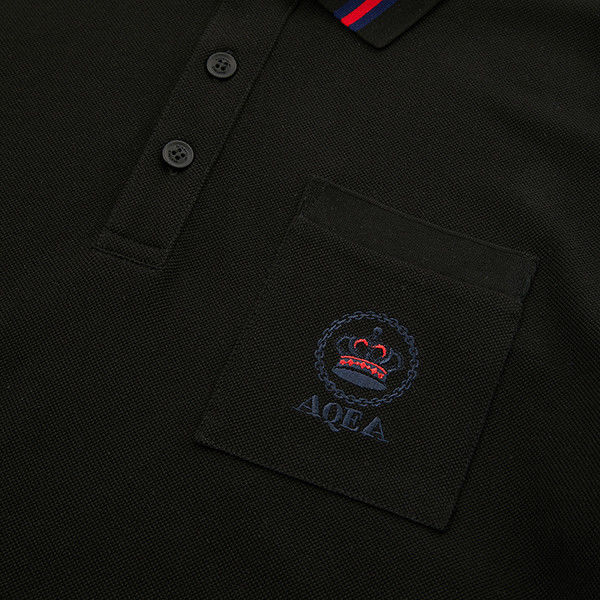Feel Good ชาย Summer Plain โกลฟ โปโลเสื้อด้วยโลโก้ที่กําหนดเองและห้อยห้อย