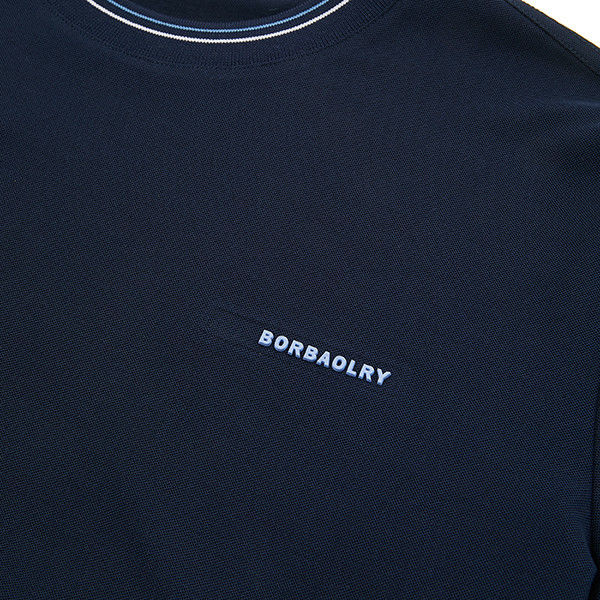 เสื้อโปโลแขนสั้น แห้งเร็ว 170-210 กรัม เสื้อทีเด็ดลายผ้าใบ 100%
