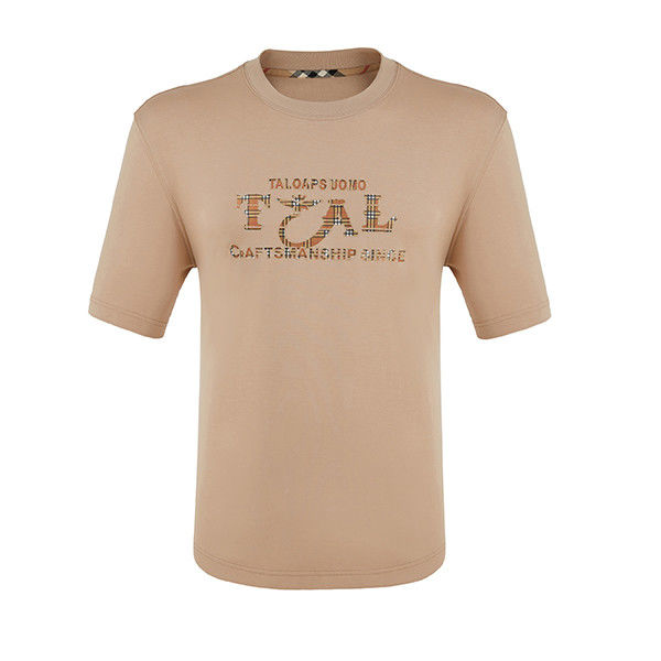 ชุดสําหรับผู้ชาย เสื้อยืดผ้าใบ 100% เสื้อผ้าผ้าผ้าใบแบบจําเพาะ