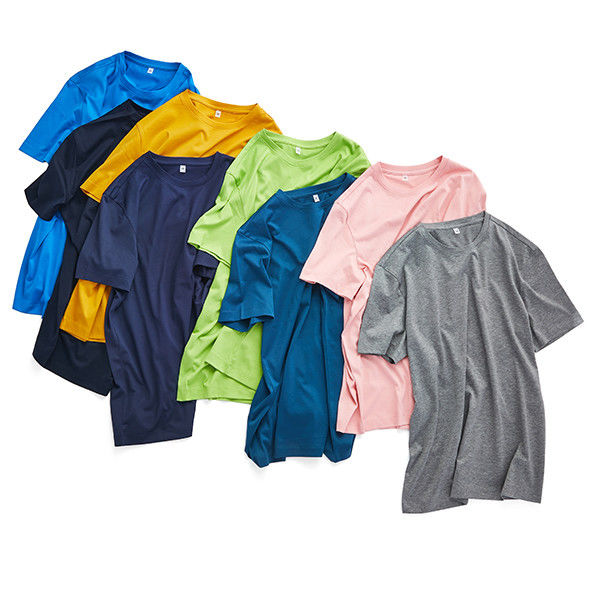 สีที่สะดวกสบาย เสื้อเสื้อยืดผู้ชาย เสื้อแบบมืออาชีพ