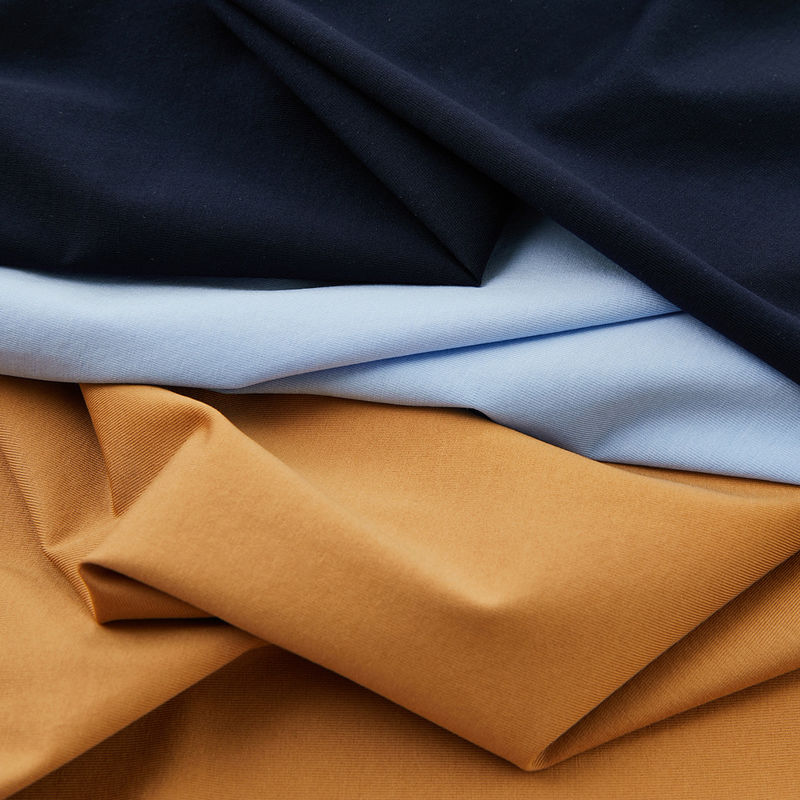 ฤดูใบไม้ผลิ ฤดูร้อน ฤดูใบไม้ผลิ ฤดูกาล โปโล เสื้อเสื้อผ้า 100% ผ้าปูน สีน้ําเงิน สีน้ําตาล สีดํา