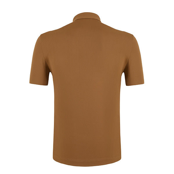 พิมพ์โลโก้ตามสั่ง 220 Gsm เสื้อโปโล สําหรับผู้ชาย เสื้อโปโลแขนสั้น