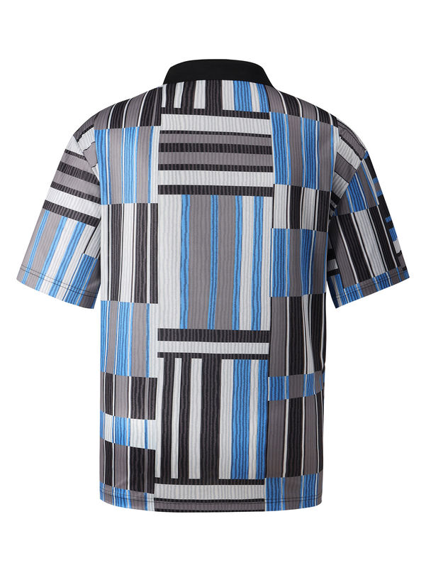 สั้นแขนผ้าใบเด็กเสื้อโปโล สีสดใส สําหรับกีฬาเทนนิส