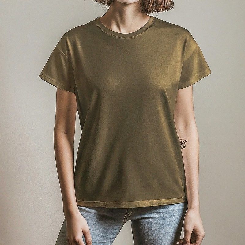 ชุดเสื้อยืดขนาดใหญ่ ผู้หญิงแบบธรรมดา สะดวกต่อผิวหนัง 200 กรัม S-6XL