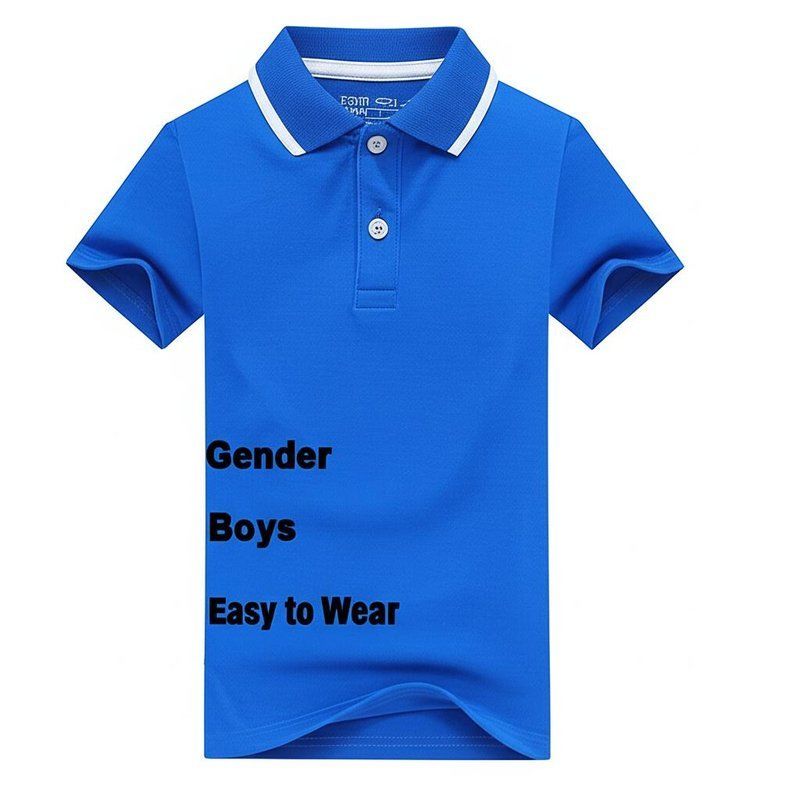 ราคาถูก เด็กเสื้อโปโลสําหรับเด็กชาย กลุ่มอายุ เด็ก เพศ เด็กชาย สะดวกต่อการสวม