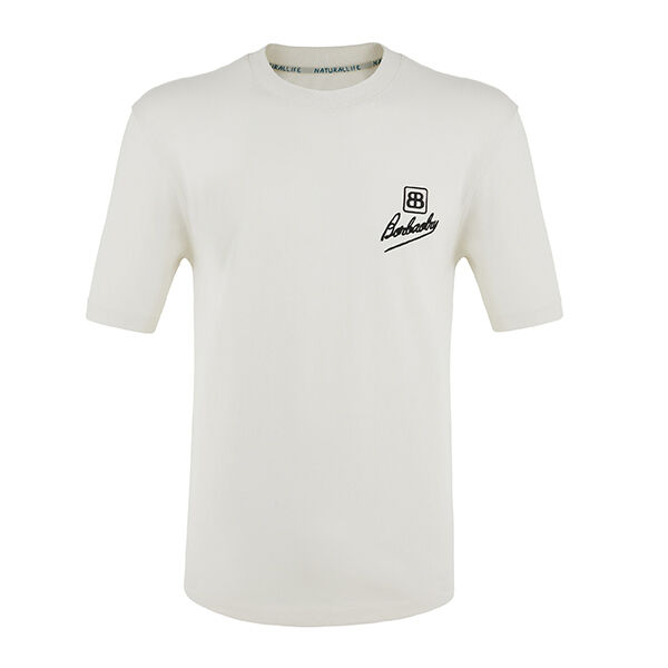 170-210 กรัม ความยืดหยุ่นสูง บุคคลนิยมธรรมดา ขนาดใหญ่ ชุดเสื้อยืดธรรมดาที่มีโลโก้ ชุดเสื้อยืดแบบกําหนดเอง สําหรับผู้ชาย