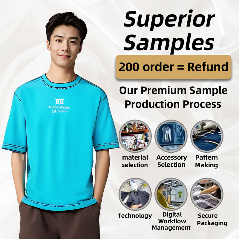 ผู้ผลิตมืออาชีพ ออกแบบใหม่ล่าสุด เสื้อยืดโอเวอร์ไซส์ผ้าฝ้ายเรียบน้ำหนักมากสำหรับผู้ชาย