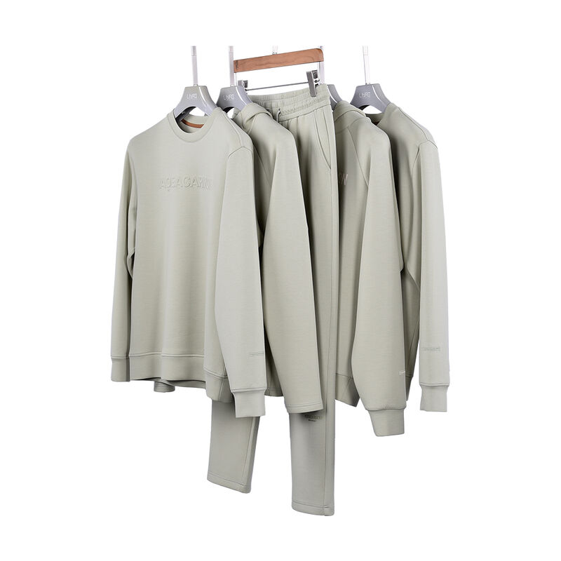 2024 ใหม่รู้สึกดี สีที่กําหนดเอง โลโก้แฟชั่น Hoodies สีเทา Hoodie ขนาดใหญ่ หนักสําหรับผู้ชาย ชุดชุด