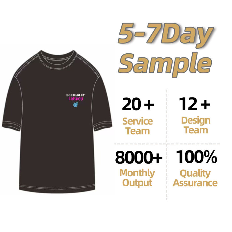 ราคาแข่งขันได้ โลโก้สั่งทำพิเศษ เสื้อยืดคอกลมโอเวอร์ไซส์ ผ้าฝ้าย 100% สีดำ สำหรับผู้ชาย