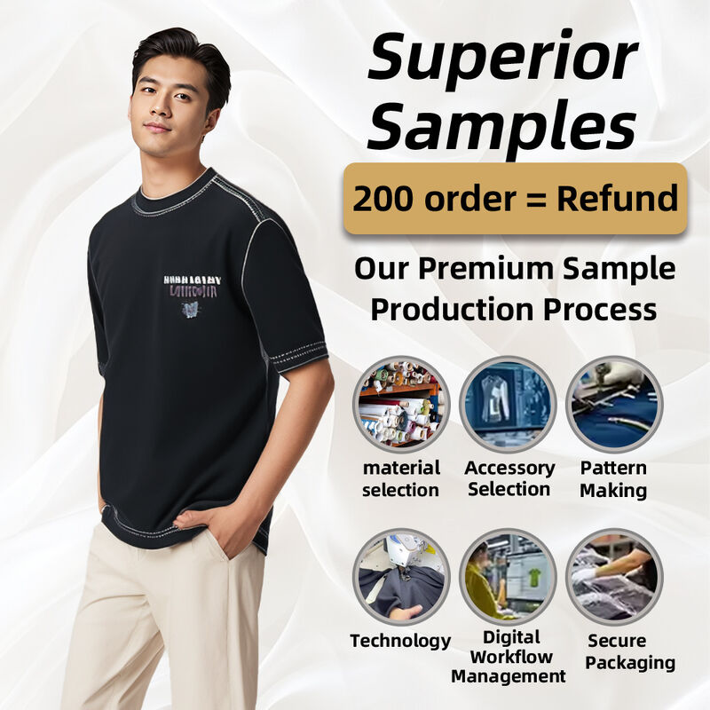 ราคาแข่งขันได้ โลโก้สั่งทำพิเศษ เสื้อยืดคอกลมโอเวอร์ไซส์ ผ้าฝ้าย 100% สีดำ สำหรับผู้ชาย