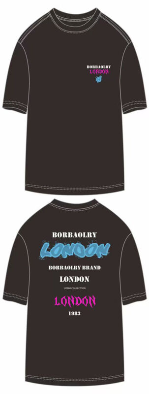 ราคาแข่งขันได้ โลโก้สั่งทำพิเศษ เสื้อยืดคอกลมโอเวอร์ไซส์ ผ้าฝ้าย 100% สีดำ สำหรับผู้ชาย