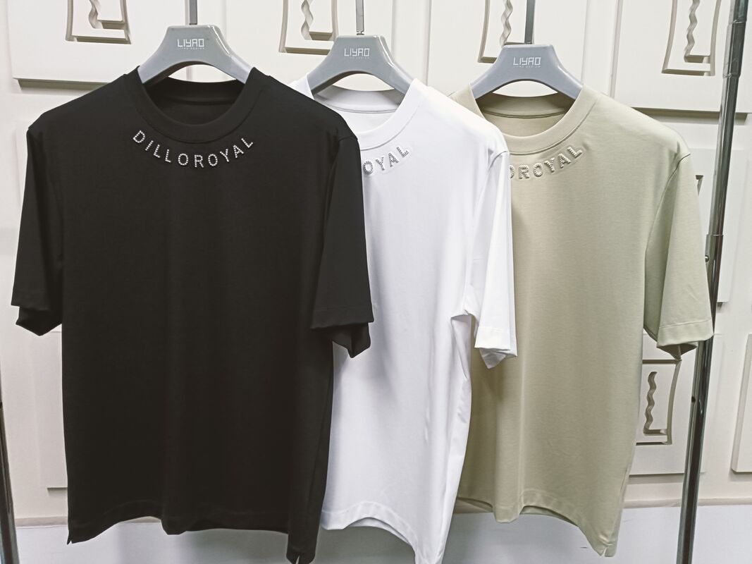 เสื้อสเวตเชิ้ตผ้าโพลีเอสเตอร์ตาข่ายพิมพ์ลายสไตล์ใหม่ เสื้อยืดโอเวอร์ไซส์สำหรับผู้ชาย