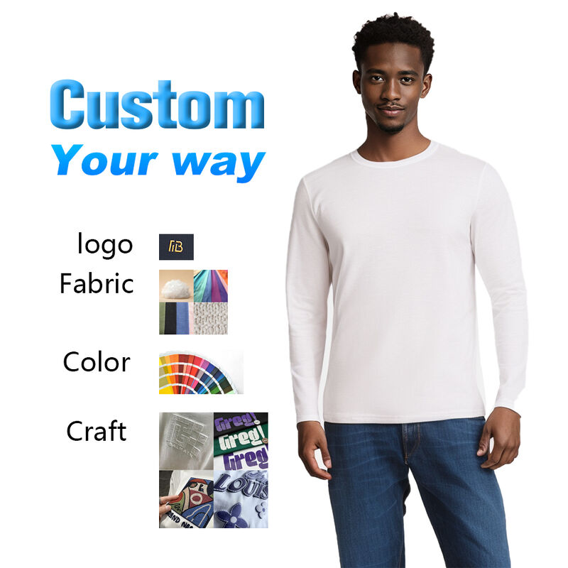 เสื้อยืด 100% ผ้าใบกันไฟ เสื้อยืดแขนยาว เสื้อยืด Hoodie กันไฟ