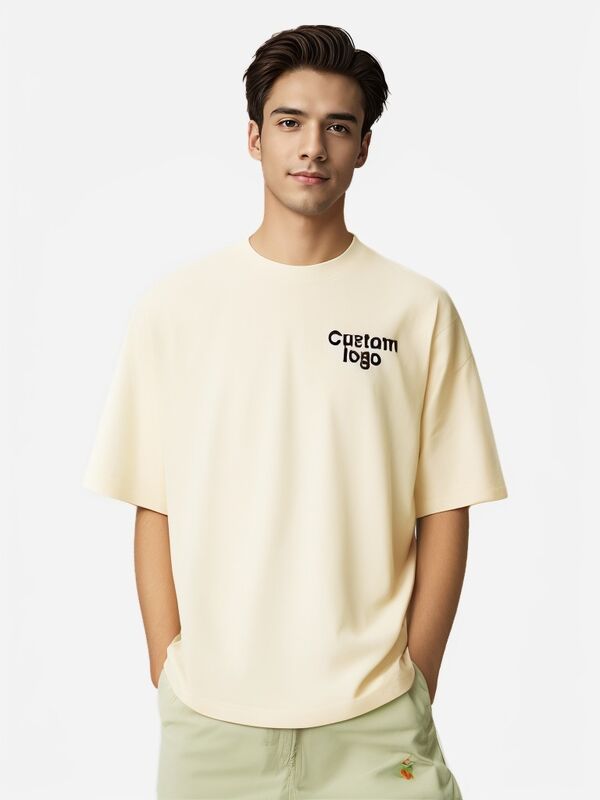 เสื้อยืดคอตตอน 100% ขายดีแบบกำหนดเองสำหรับทุกเพศ เสื้อยืดเปล่า ไซส์ US ตรงตามไซส์ เสื้อยืดไหล่ตกสำหรับผู้ชาย