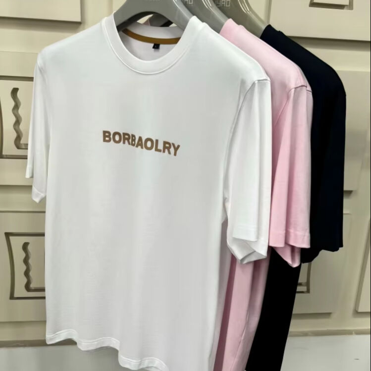 เสื้อยืดแขนสั้นคุณภาพสูง สําหรับผู้ชาย