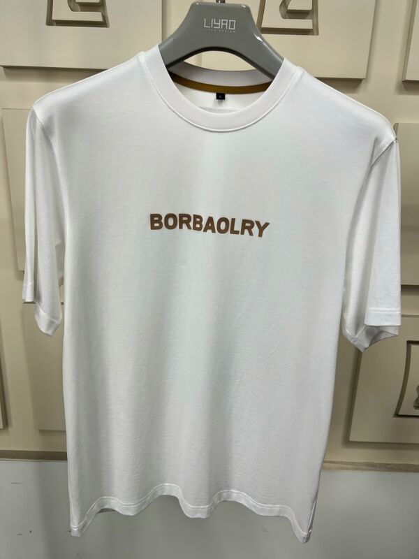 เสื้อยืดแขนสั้นคุณภาพสูง สําหรับผู้ชาย