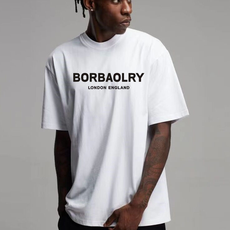 220 Gsm เสื้อยืดผ้าใบ คุณภาพสูง ลงไหล่ เสื้อยืดขนาดใหญ่ ขายปลีก เสื้อยืดที่กําหนดเองสําหรับผู้ชาย