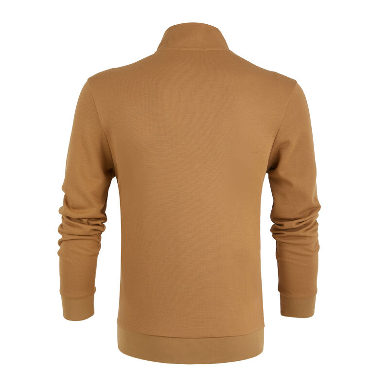 เสื้อโปโลแบบกําหนดเอง เสื้อโปโลแขนเต็ม เสื้อโปโลผู้ชาย เสื้อโปโลแบบกําหนดเอง โลโก้ ซิปเปอร์แขนยาว