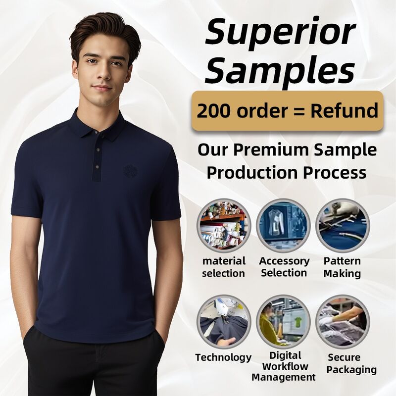 สินค้าใหม่ โลโก้ที่กําหนดเอง บุคคลสภาพดี ผู้ชายธุรกิจ ชุดกอล์ฟ เสื้อโปโลแขนสั้น