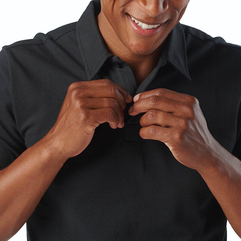 เสื้อโปโลกอล์ฟคุณภาพสูงหรูหรา แห้งเร็ว ทรงเข้ารูป เสื้อยืดเรียบๆ จากผู้ผลิต