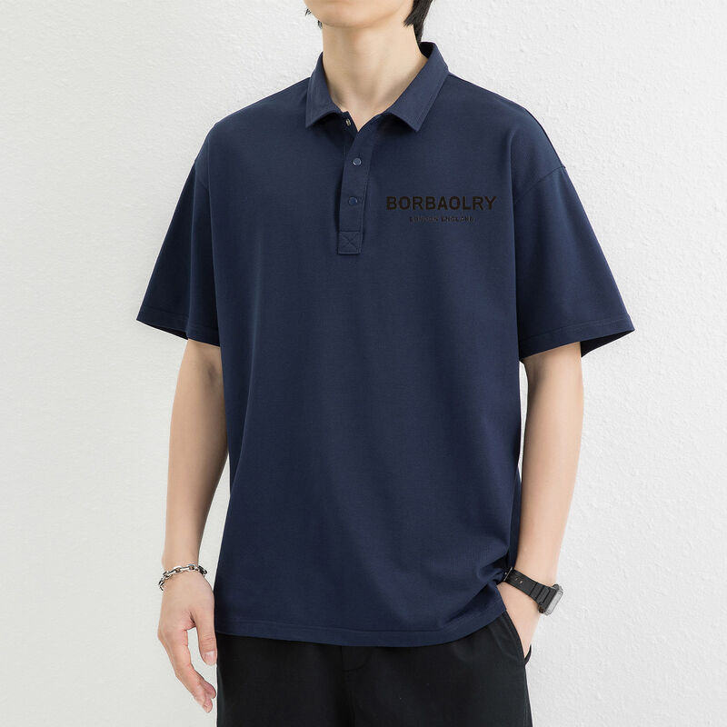 เสื้อโปโลคุณภาพสูงสำหรับผู้ชาย เสื้อโปโลสำหรับผู้ชาย เสื้อโปโลทางการ กำหนดเอง เสื้อยืดโปโลทรงพอดีตัวแบบเรียบๆ