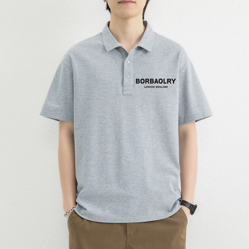 เสื้อโปโลคุณภาพสูงสำหรับผู้ชาย เสื้อโปโลสำหรับผู้ชาย เสื้อโปโลทางการ กำหนดเอง เสื้อยืดโปโลทรงพอดีตัวแบบเรียบๆ